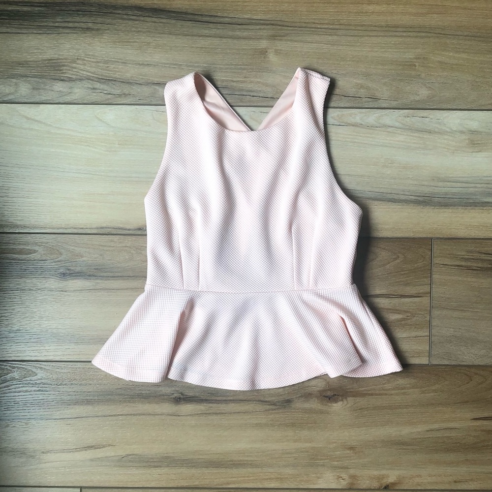 Miss Selfridge Pink Sleeveless Top Size 10 - Picture 1 of 6